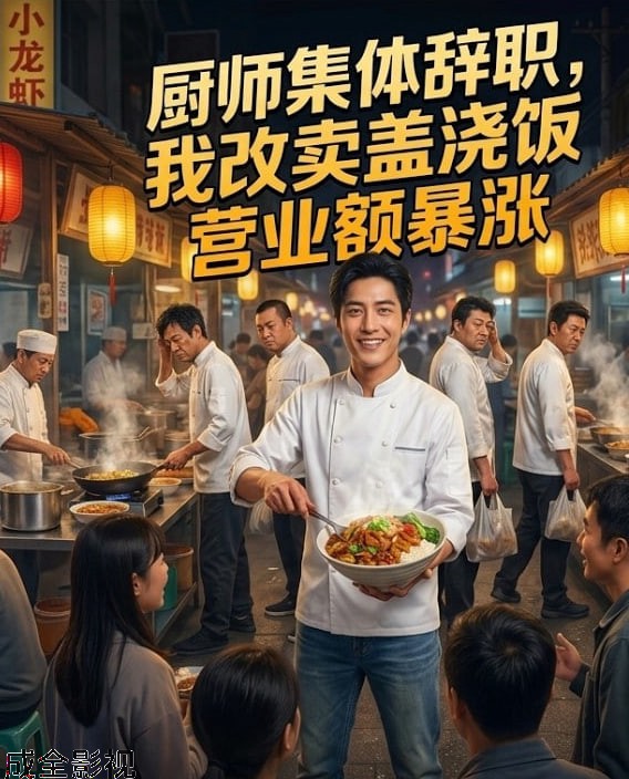 厨师集体辞职，我改卖盖浇饭营业额暴涨